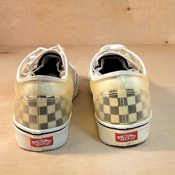 Vans ComfyCush Slip Skool Checkerboard Clear Mens Shoes - Picture 7 of 10
